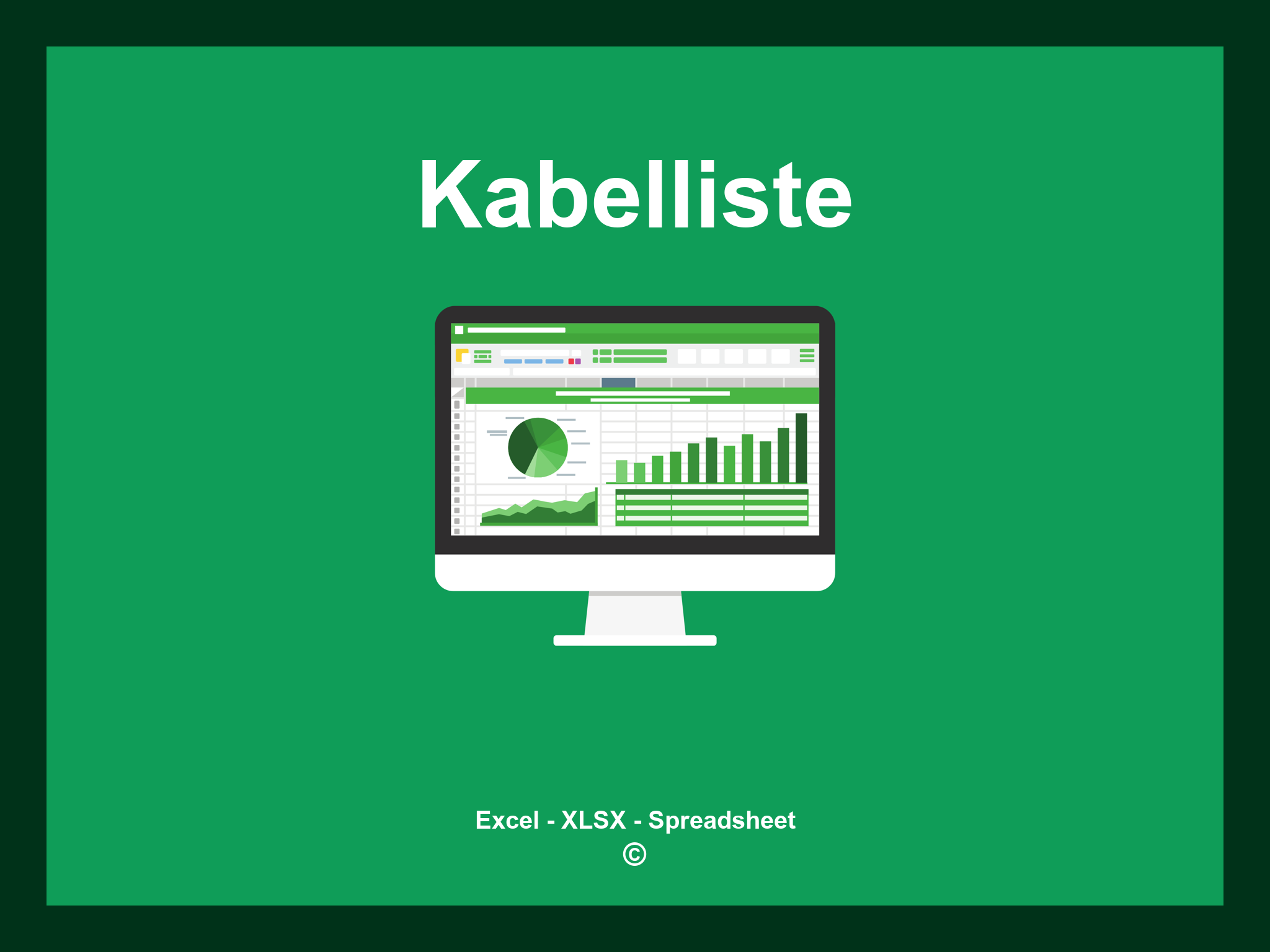 Kabelliste Excel Vorlage
