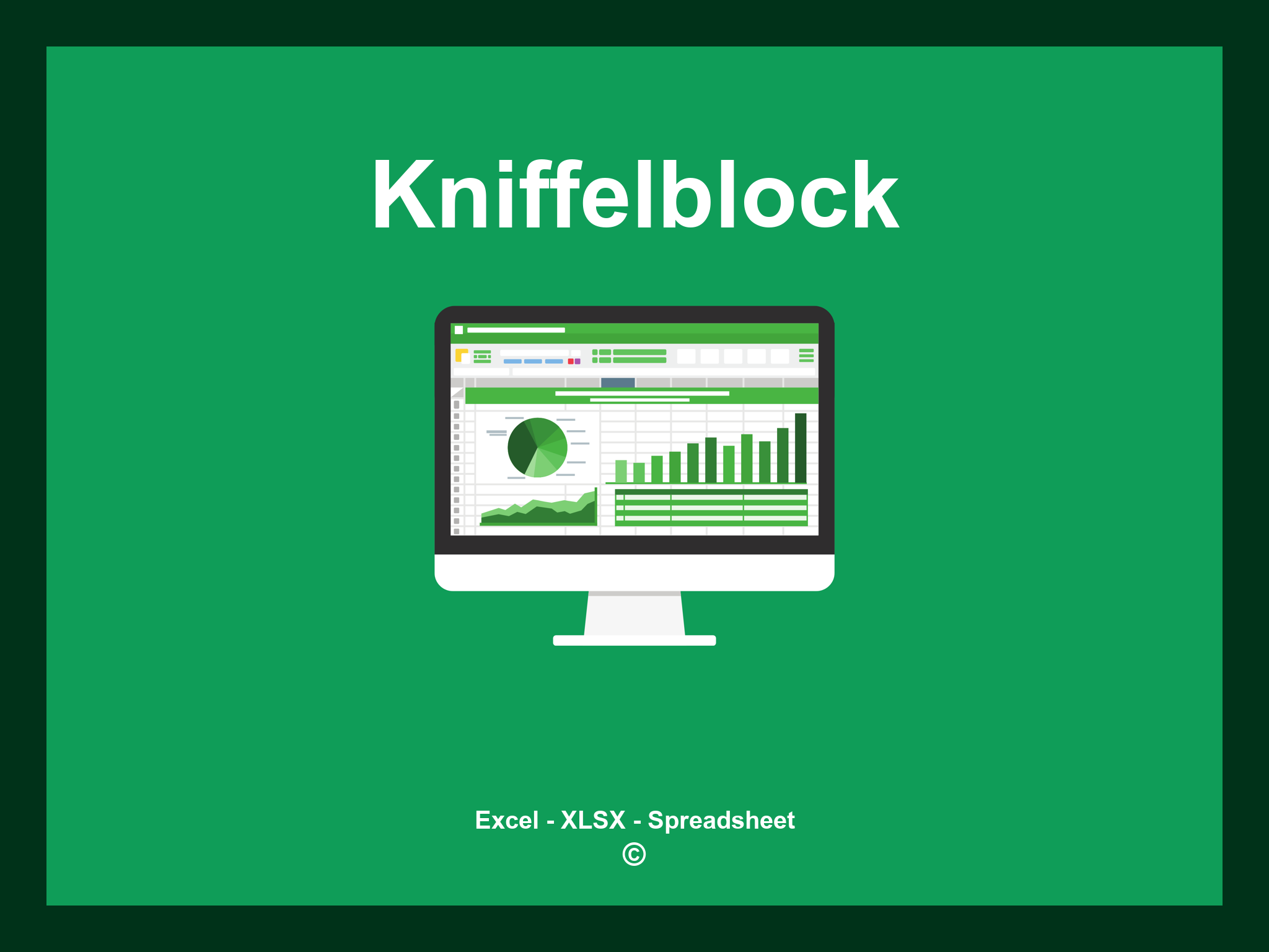 Kniffelblock Excel