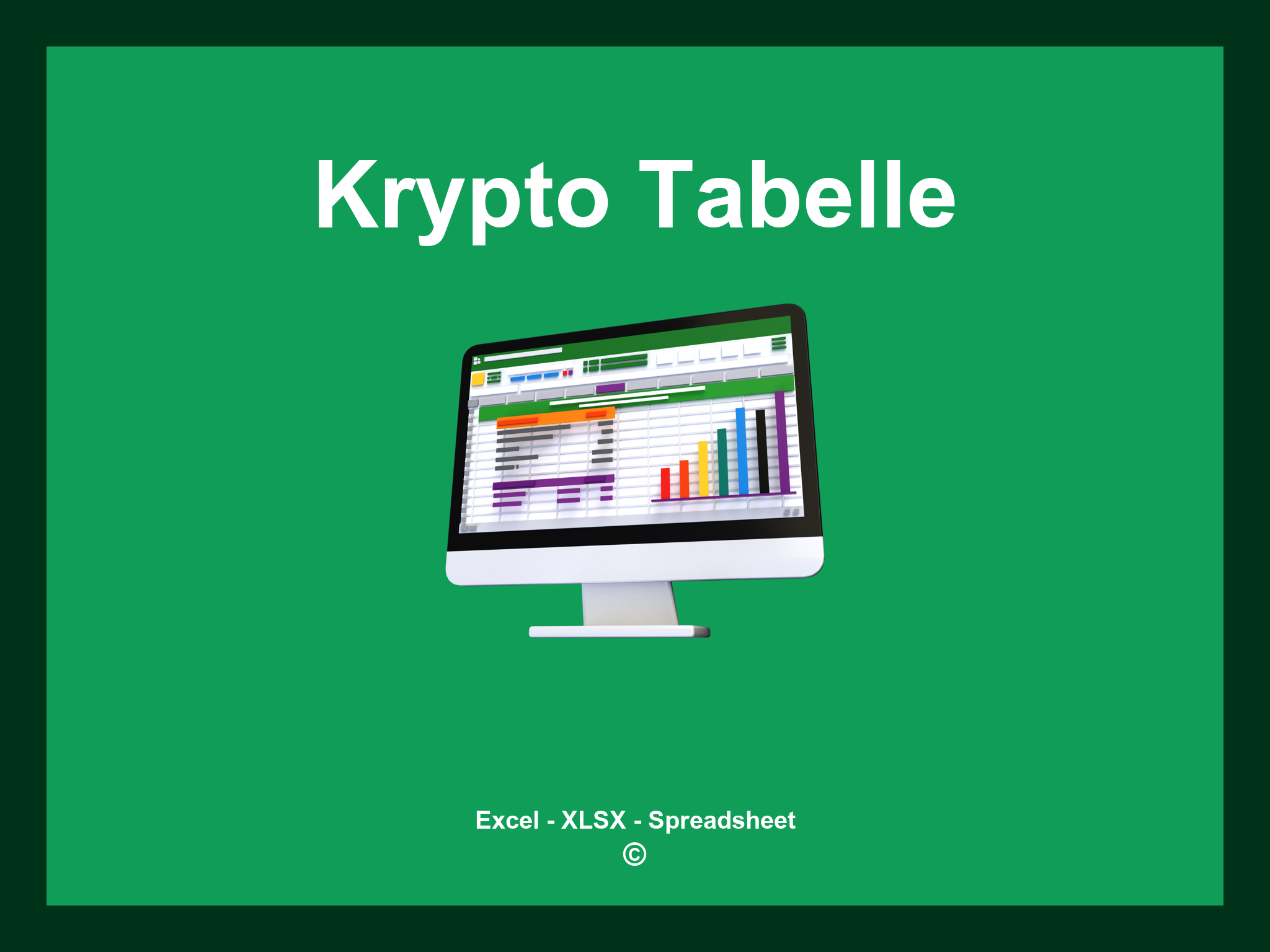 Krypto Excel Tabelle Vorlage