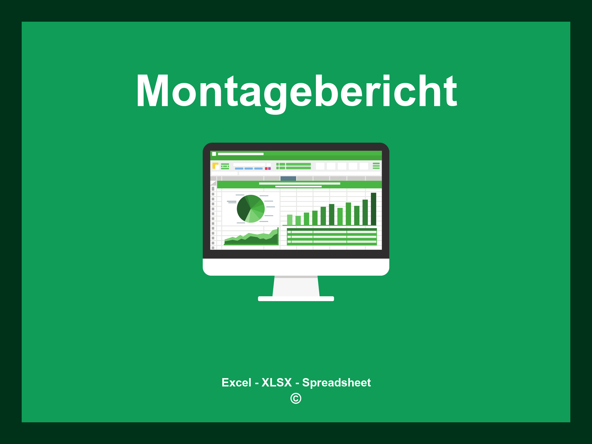 Montagebericht Vorlage