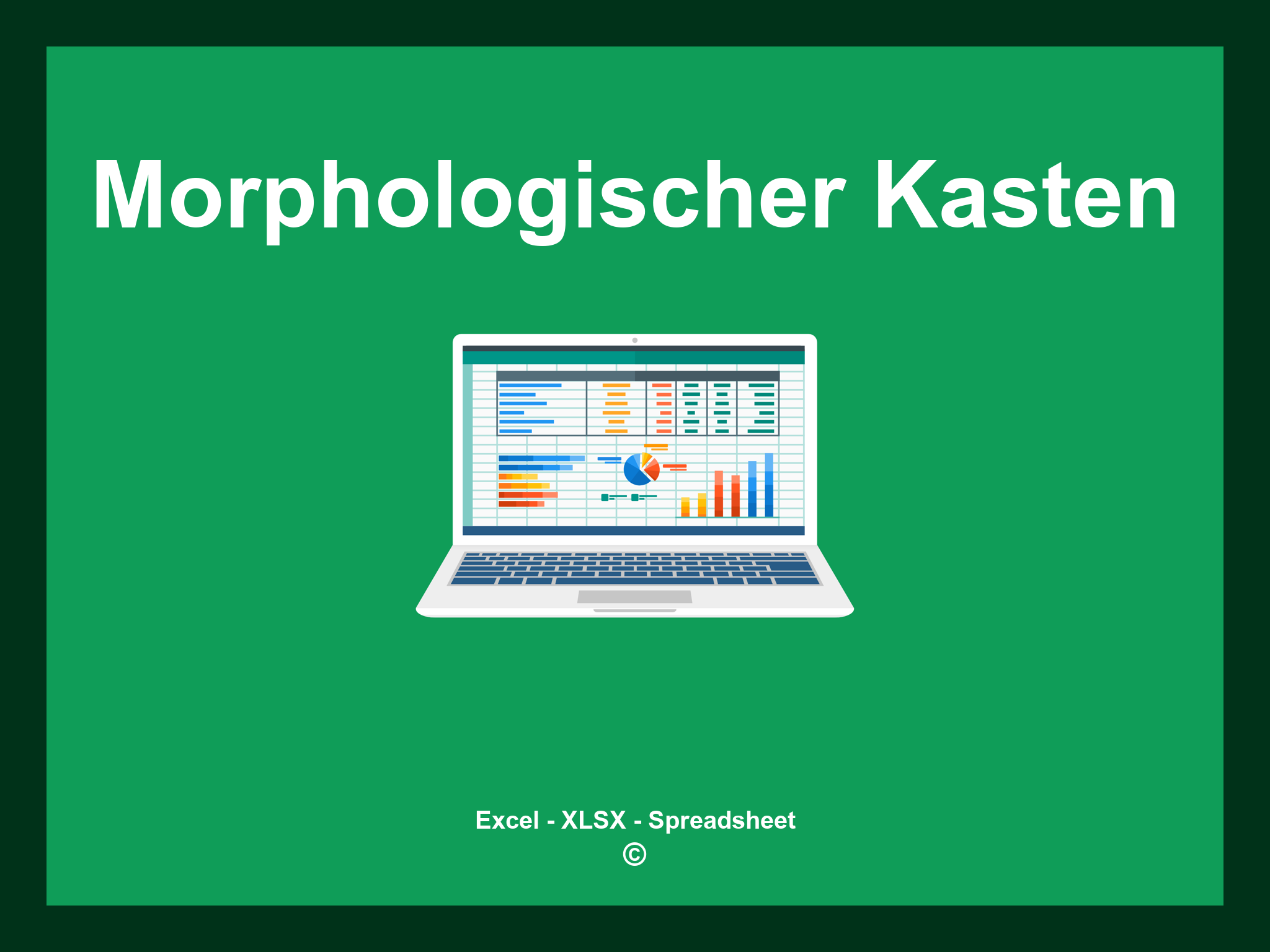 Morphologischer Kasten Vorlage Excel
