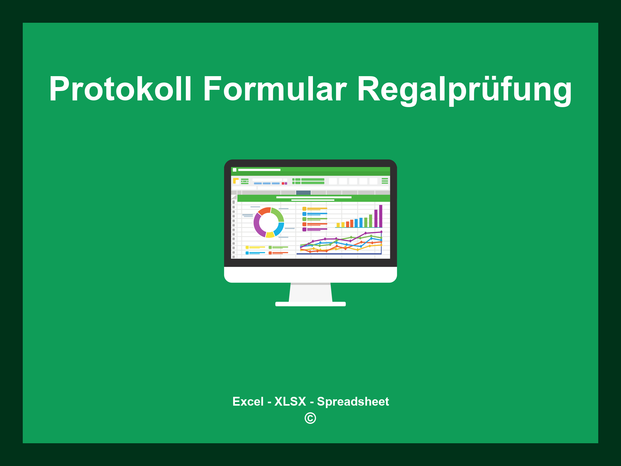 Protokoll Excel Vorlage Formular Regalprüfung