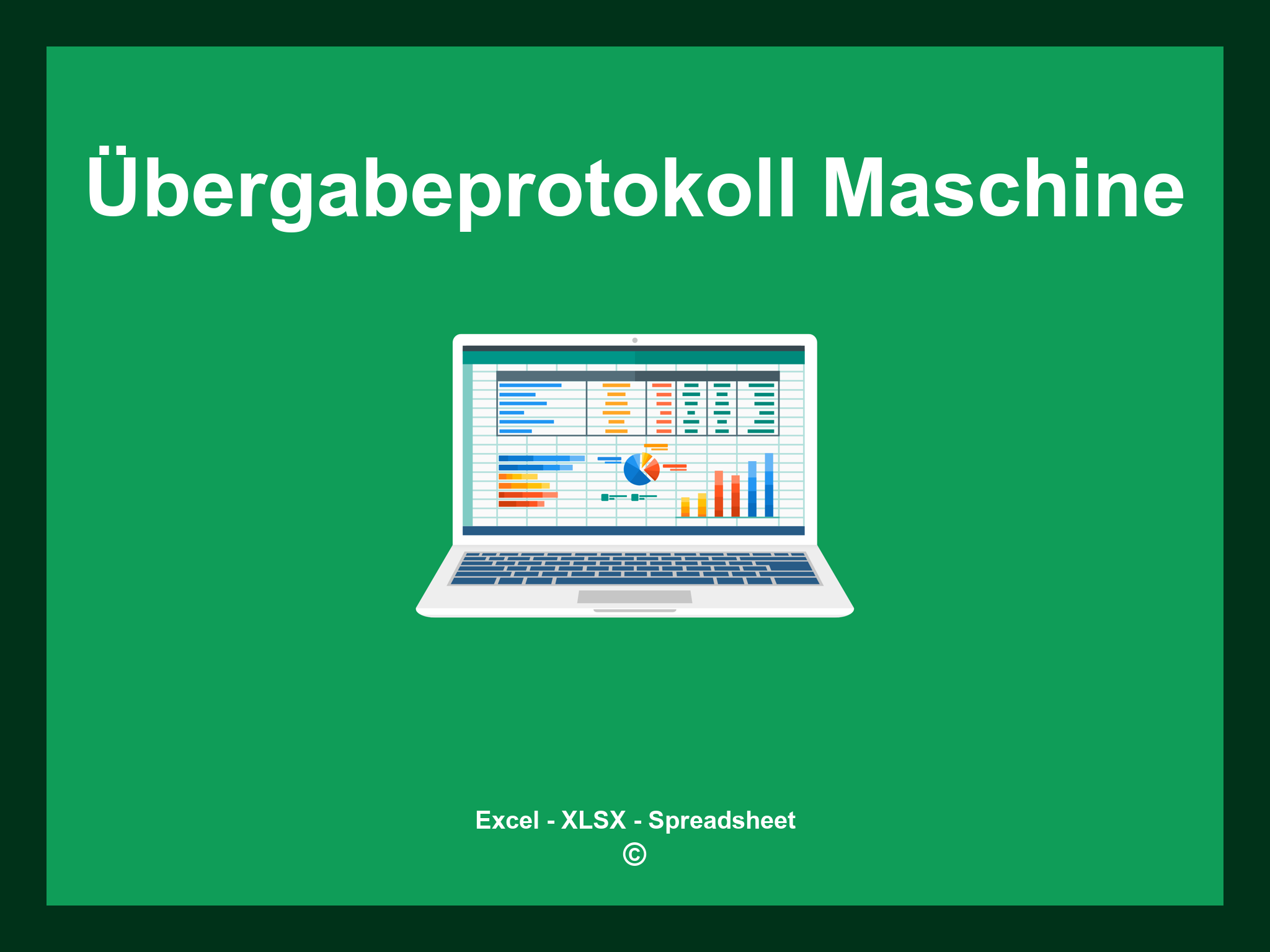 Übergabeprotokoll Maschine