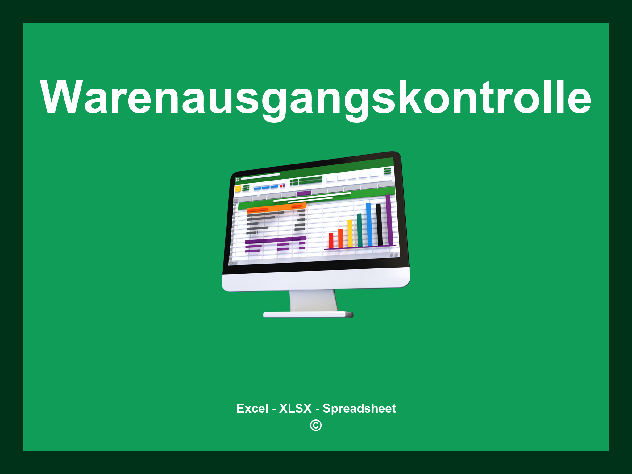 Warenausgangskontrolle Vorlage