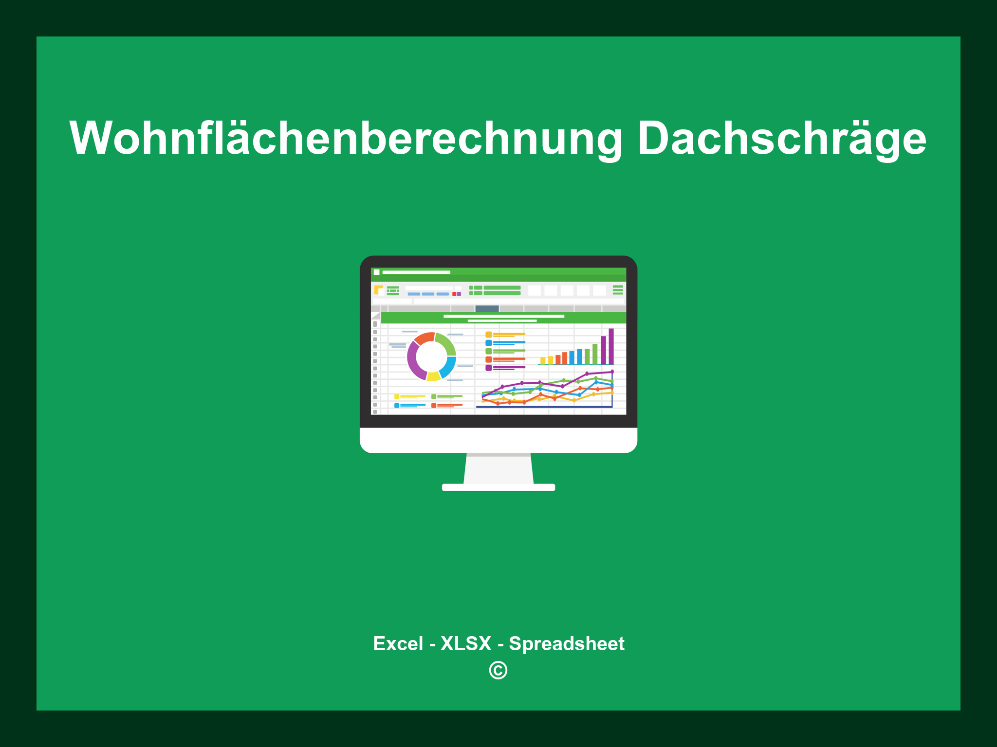 Wohnflächenberechnung Dachschräge Excel